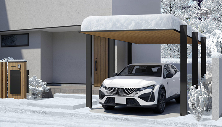 積雪地域にも完全対応