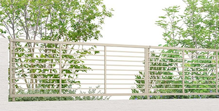 フェンスAB　YR2型（横格子）