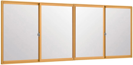 内付二重サッシ  インプラス(引違い窓4枚建タイプ)