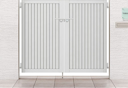 開き門扉AB　TM1型　両開き