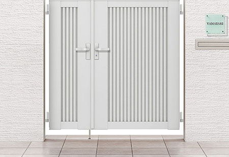 開き門扉AB　TM2型　親子仕様