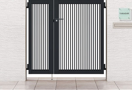 開き門扉AB　TR2型　親子仕様