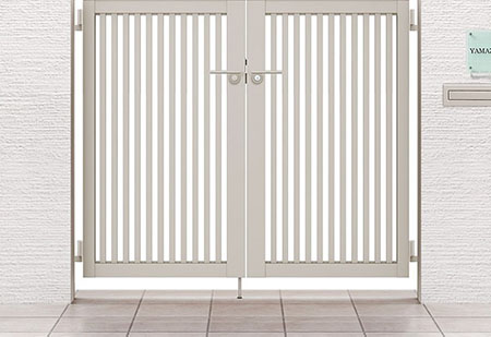 開き門扉AB　TR3型　両開き