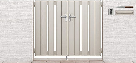 開き門扉AB　TS2型　両開き