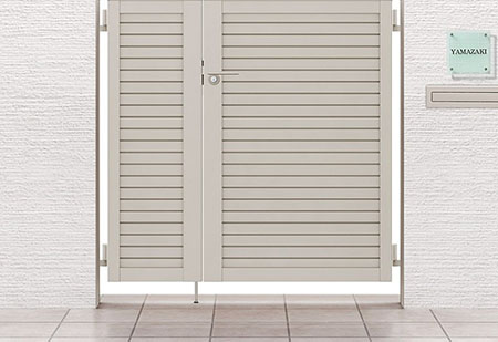 開き門扉AB　YM2型　親子仕様