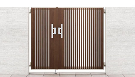 開き門扉AB ウッディTS1型 親子仕様