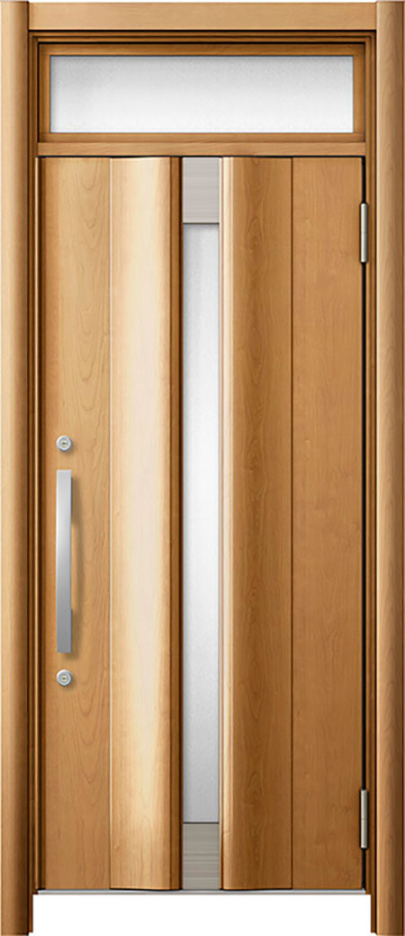 リシェント玄関ドア3（片開12N型ランマあり）