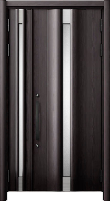 リシェント玄関ドア3（親子開12Nランマなし）