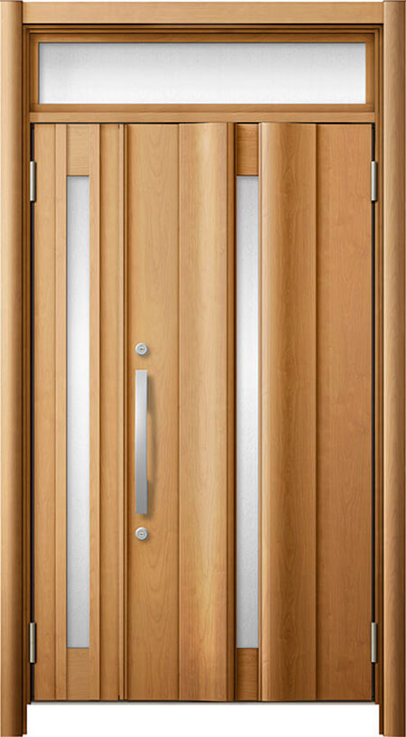 リシェント玄関ドア3（親子開G12ランマあり）