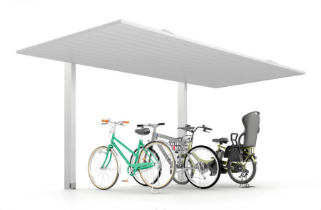 カーポートSCミニ  縦2連棟(駐輪場)