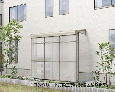 スピーネストックヤードF型パネルタイプ 袖壁仕様