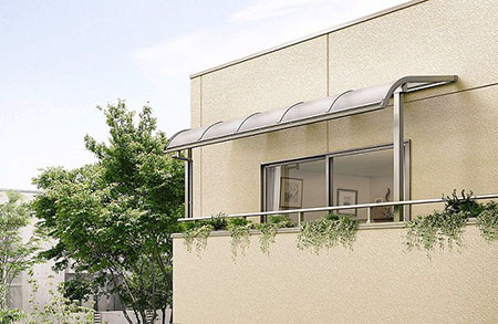 テラスVS R型 バルコニー屋根タイプ
