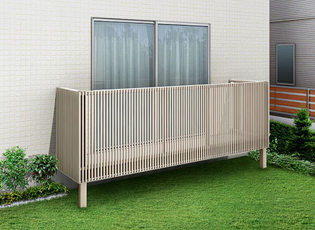 ビューステージHスタイル 縦スリット（１階設置式）