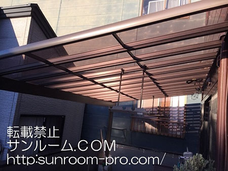 風雨による心配もなくなり大変満足しています。