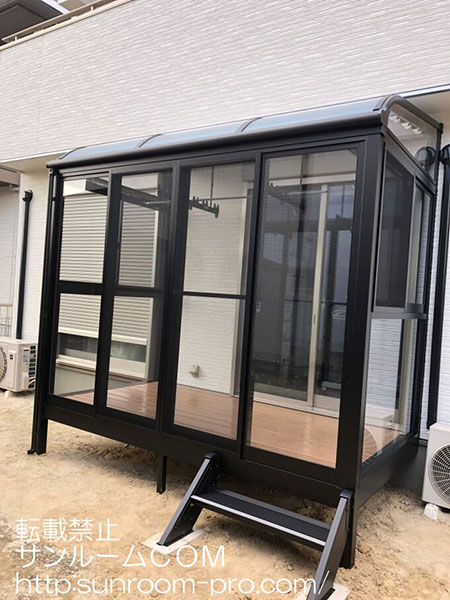 サンルームをつけて良かったです。