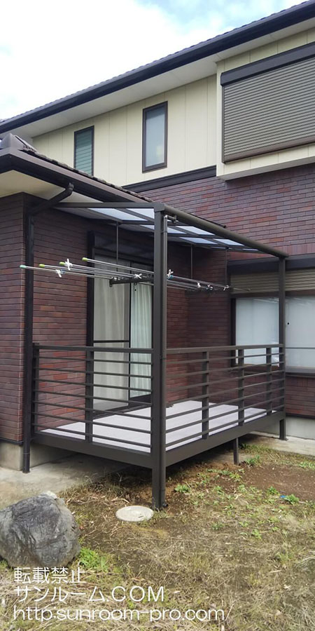 雨が降っても直ぐに洗濯物を取り込まなくて良くなったので大助かりです。