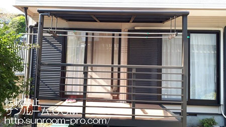 良いサンデッキができて喜んでいます♩