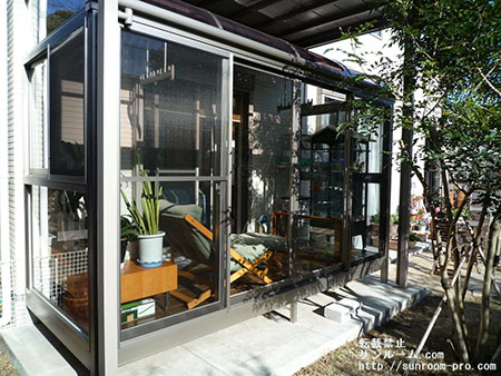 期待以上のサンルームを設置いただきとても満足しております。