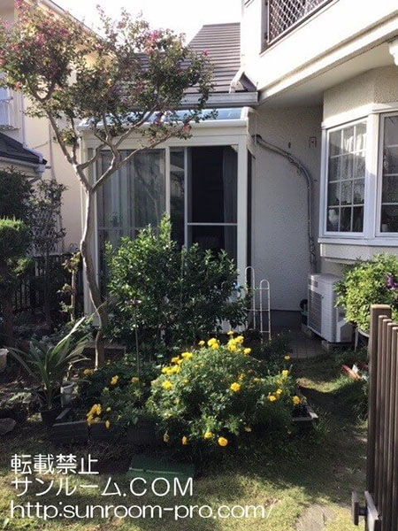 なかなか立派で家と調和しています。