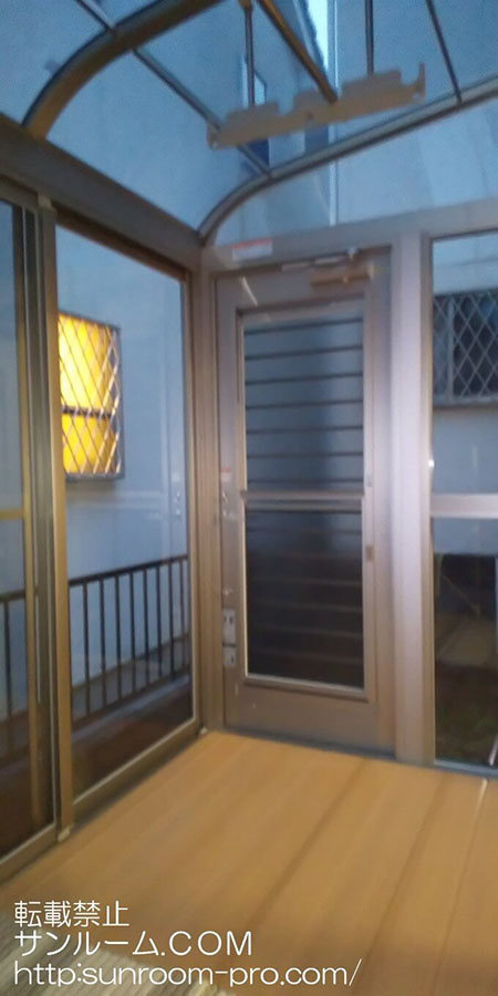 長年迷っていたサンルームを今回注文して家族全員満足しています。