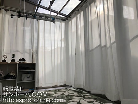 妻と娘も明るい部屋ができたと喜んでいます。