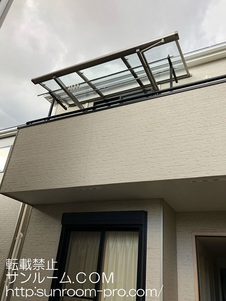 激しい雨が降っても安心です。