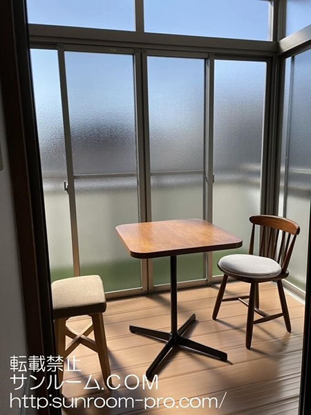 予想以上に部屋として機能するものに仕上がりました。