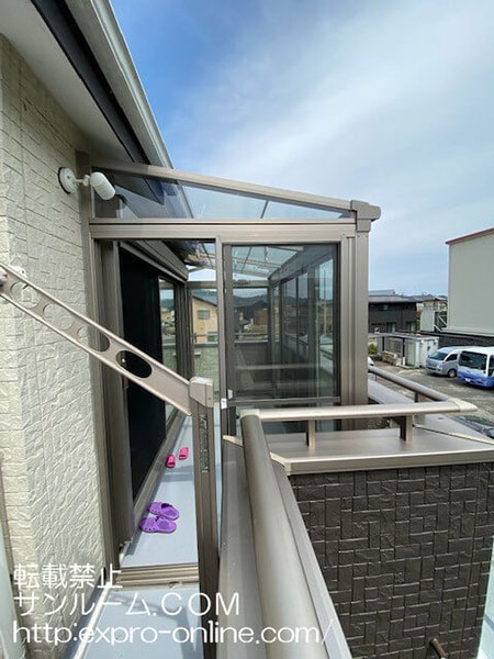 既存の屋根も綺麗に着けて頂き、大満足です。