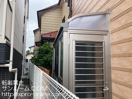 洗濯物がテラスで干せるので 大変助かります。