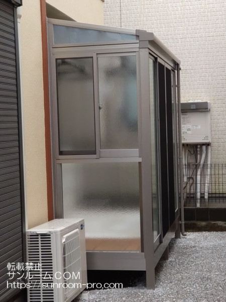 施工方法を検討して頂き、きれいに取り付けが出来、大変、満足しています。