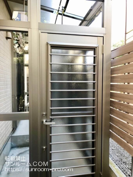 念願のサンルームを作っていただき嬉しいです。