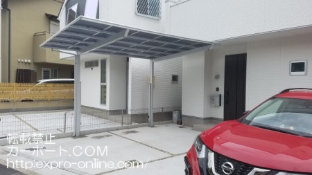 予想していたものより綺麗でしっかりしたカーポートでした。