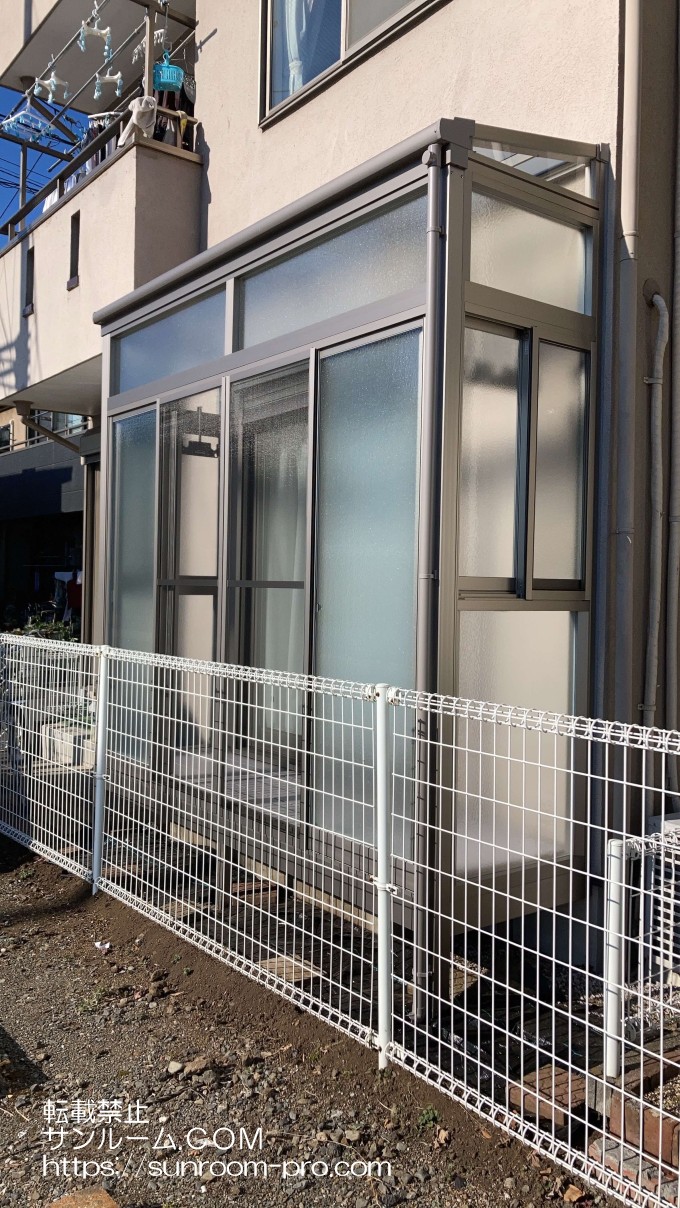 快適な物干しスペースが出来上がりました！