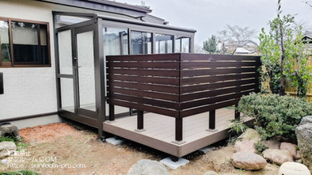 完成後は想像していたよりしっかりした作りで大変満足してます