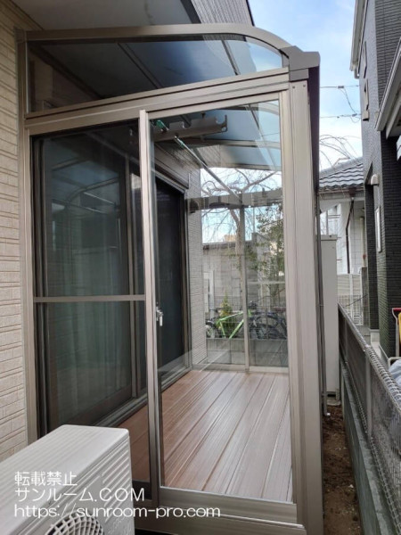 今は洗濯を干すことが、快適になりました。