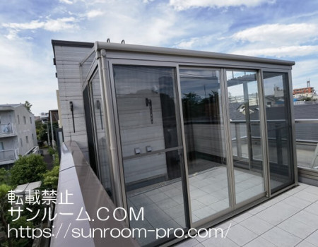 洗濯物を干すスペースができました！