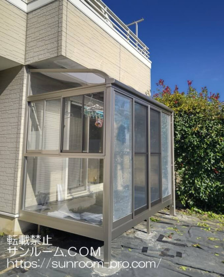 はめ殺しサンルームにしなくて正解