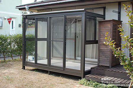 洗濯物スペースだけでなく、夜キレイな星空が天井から見れて感動でした。