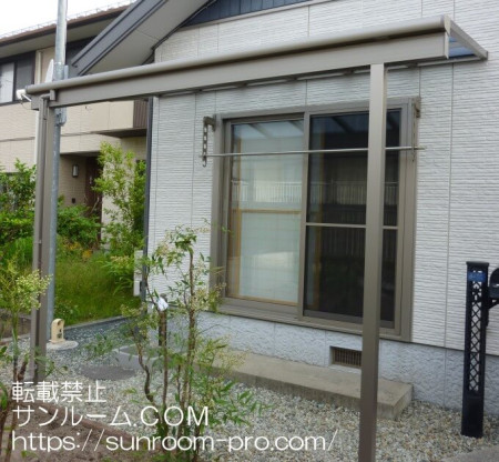 見栄えのするテラスとフェンスの設置