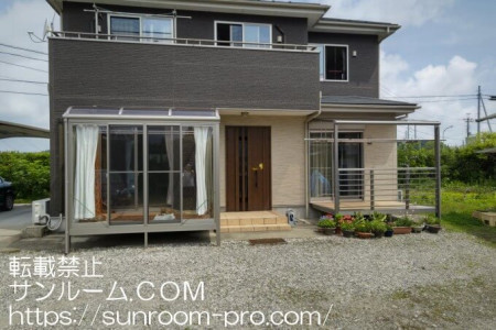 念願のサンルームが完成