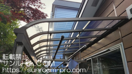 ２個目のテラス屋根