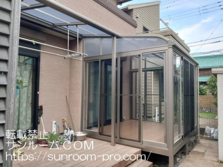 サンルーム完成！