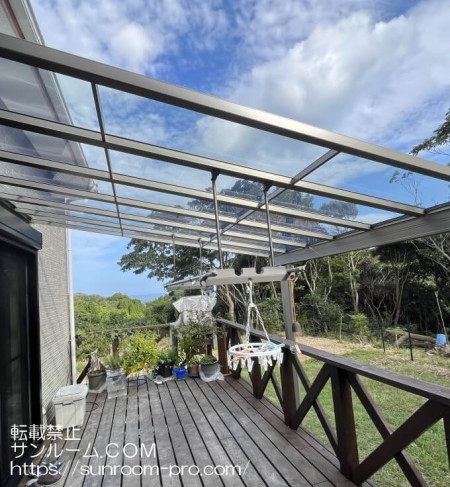 工事作業と出来上がり