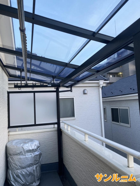 安心して洗濯物が干せそうです