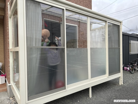 子供達が喜んでいます