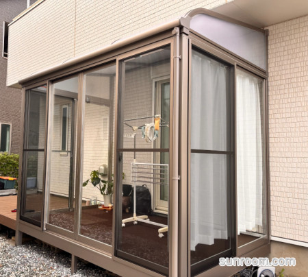 洗濯物を干す部屋ができて嬉しいです