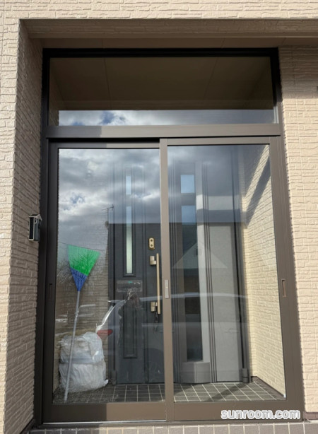 雪も寒さもシャットアウト。対応の早さにも大満足