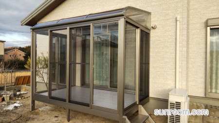 花粉・PM対策にサニージュ設置