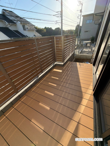 理想のウッドデッキ！