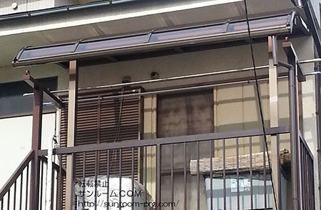 Rが効いているので、弱雨でも干せるようになり、助かってます。